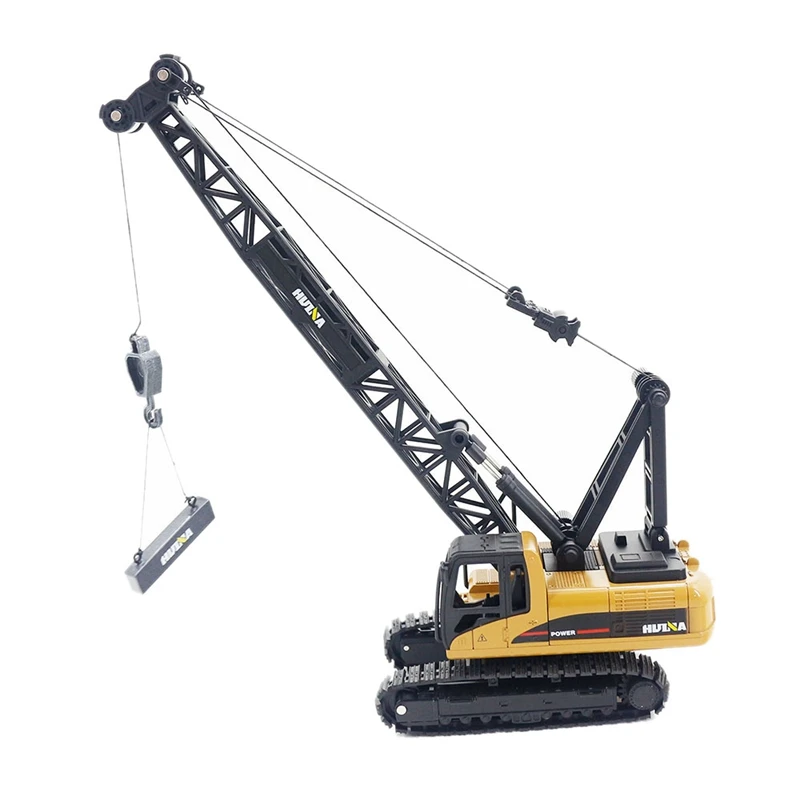 

HUINA 1720 1:50 Full Alloy Crawler Crane Car Model Remote Control Construction Vehicle Model For Children's