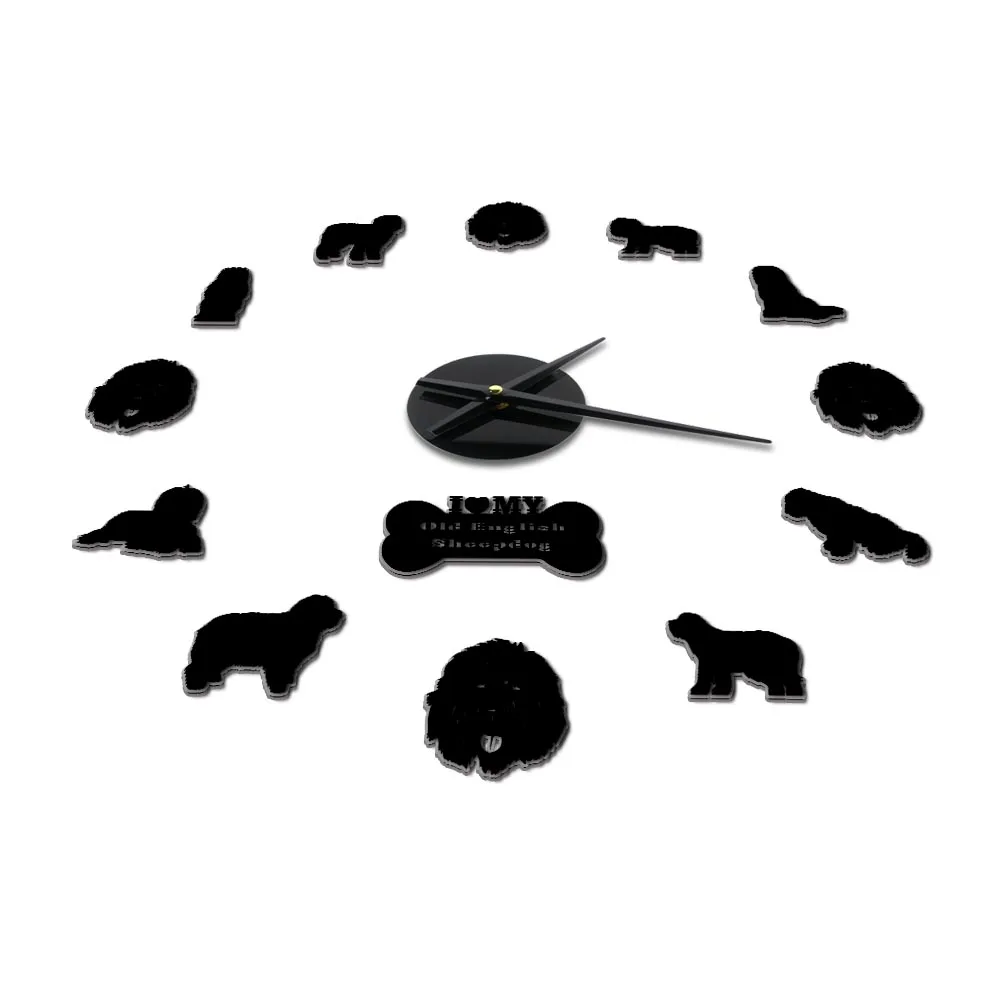 Настенные часы 3D сделай сам Современные Кварцевые акриловые зеркальные наклейки