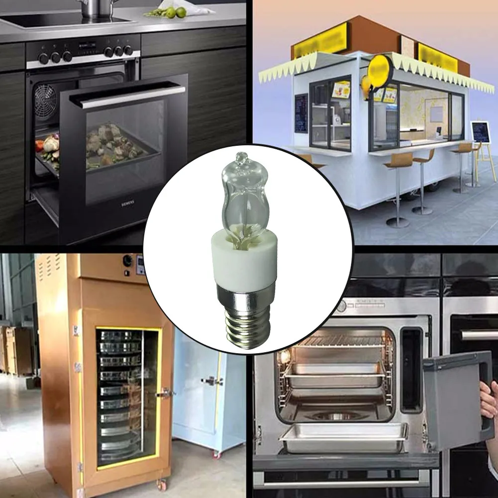 Лампа для духовки E14 50 Вт устойчивая к высоким температурам безопасная