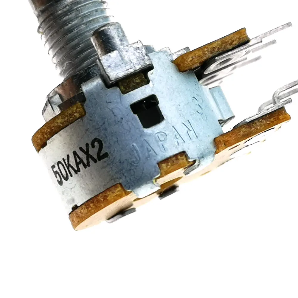 3 шт. RK163 50K 100K аудио усилитель громкости Наушники с двумя поворотный Potentiomet Япония ALPS 16-тип DIP6 50KAX2 100KAX2 Сделай Сам HIFI