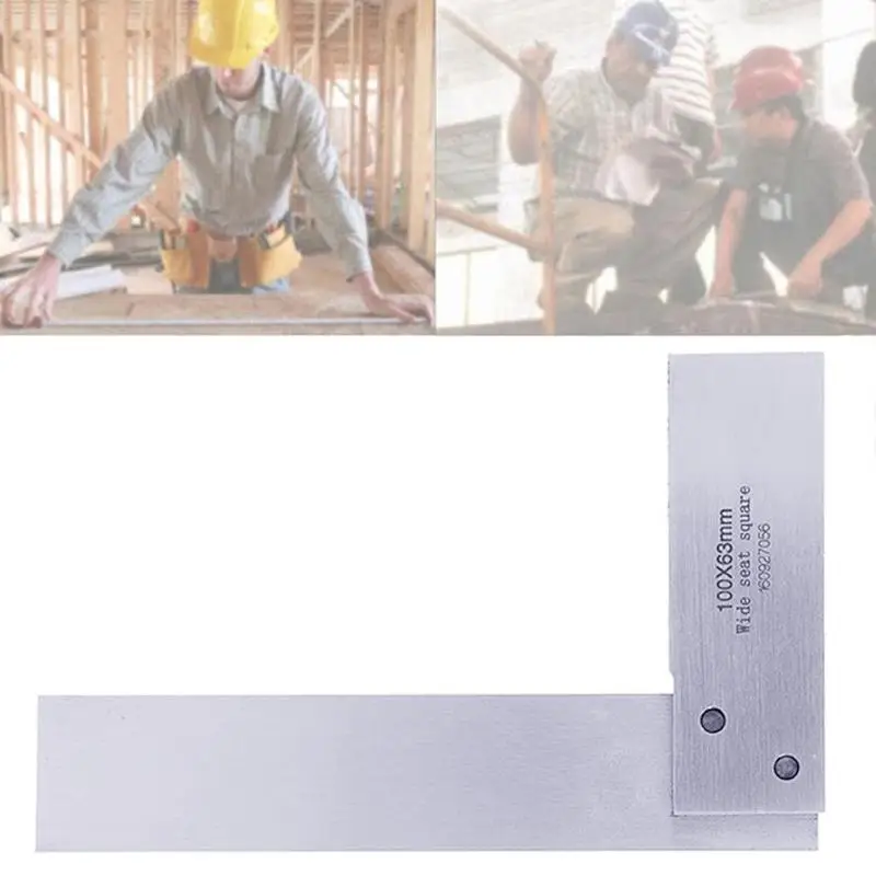 Машинистская квадратная линейка под прямым углом 90 транспортир плотник