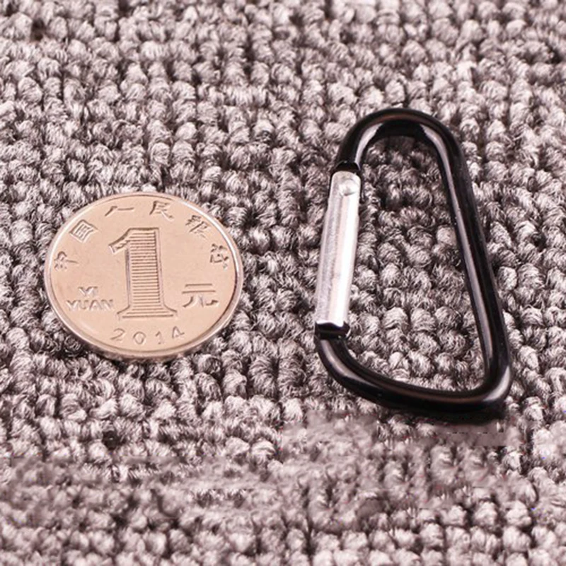 10 шт. карабин для скалолазания d-образные пряжки бутылок из алюминиевого сплава