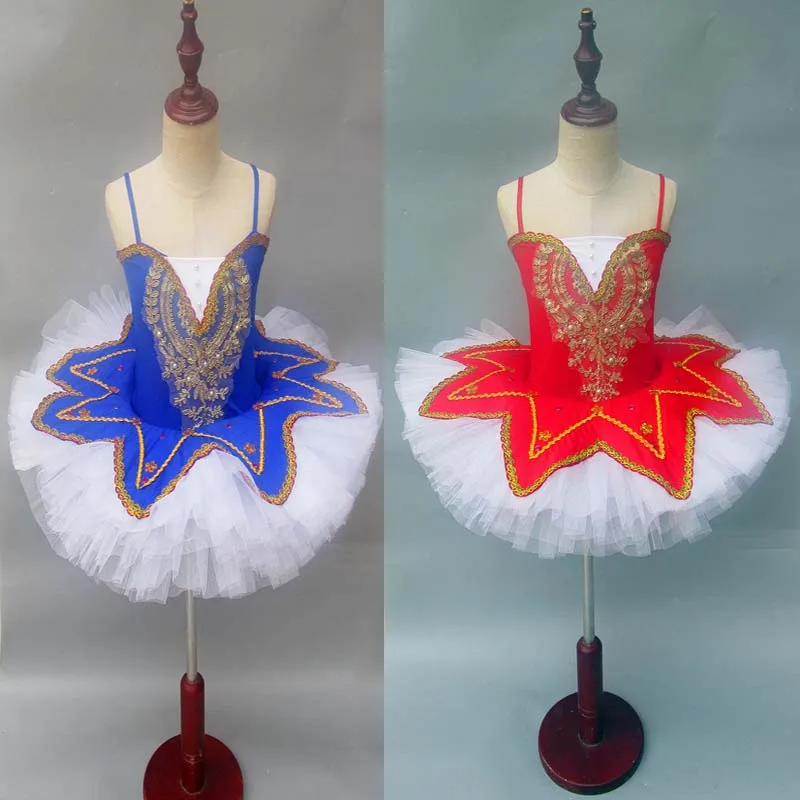 Балетное платье-пачка для девочек розового фиолетового белого зеленого цвета