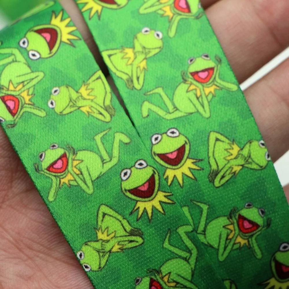 Шнурок лягушка для ключей от телефона полноцветный индивидуальный дизайн