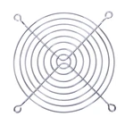 PC DC вентилятор решетка протектор металлический предохранитель для пальцев 120 мм 12 см серебристый тон