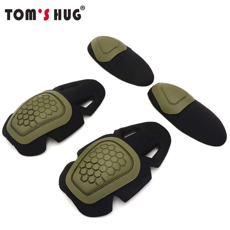 Защитный коленный комплект черная лягушка Военный Тактический Комплект для