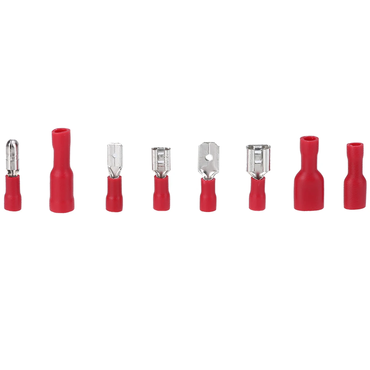 280 шт. кабельные наконечники в ассортименте набор проводов плоский женский и