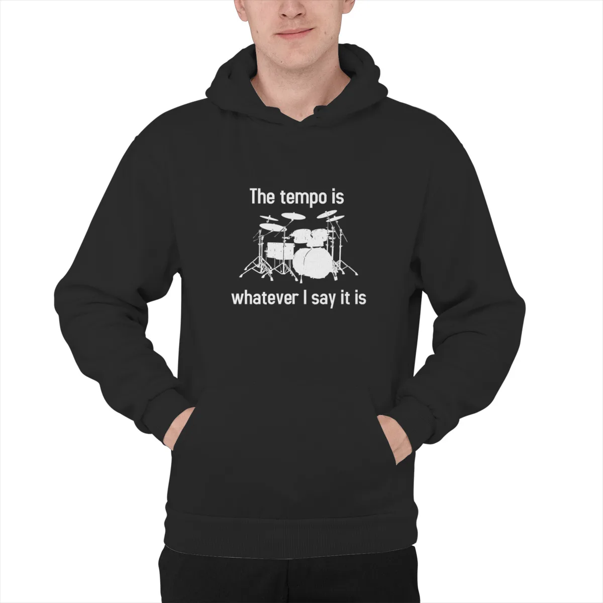 

Men's Hoodie tempo is whatever I sayAnime Oversized Hip-Hop hoodies Sweat Capuche 39082