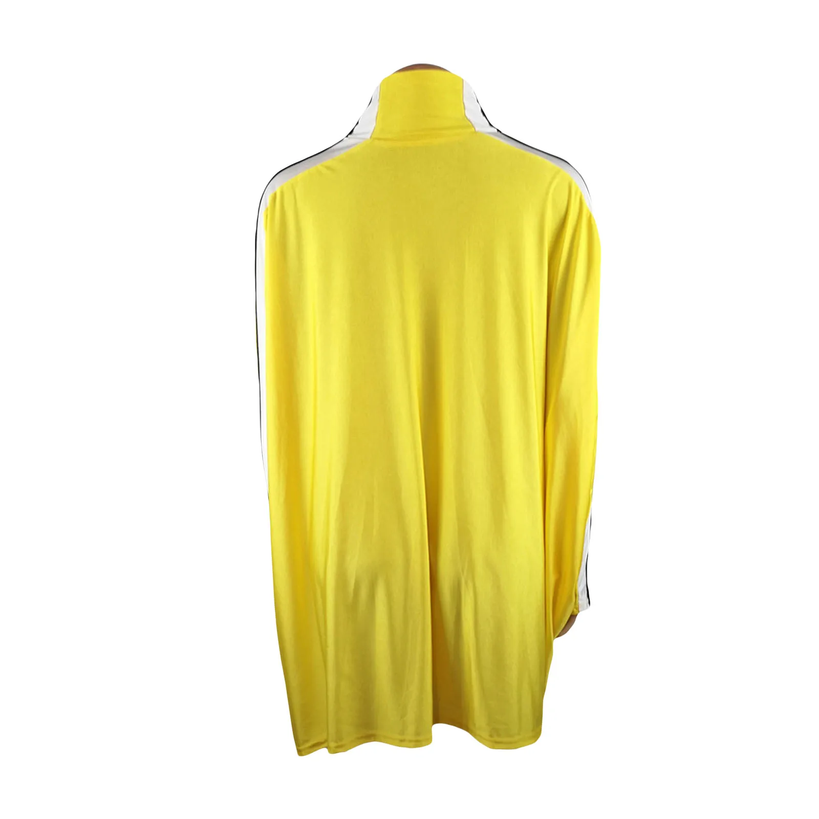 Женское платье с длинным рукавом летучая мышь свободная короткая юбка в полоску