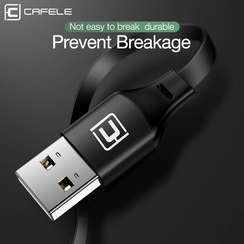Кабель Cafele 3 в 1 выдвижной USB Type-C Micro для iPhone XR 11 Huawei Samsung Xiaomi | Мобильные телефоны и