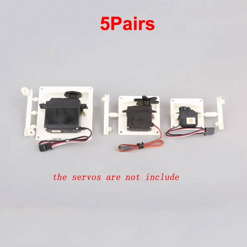 5 пар элерон Mini крышка серводвигателя Plate Защита рулевого механизма