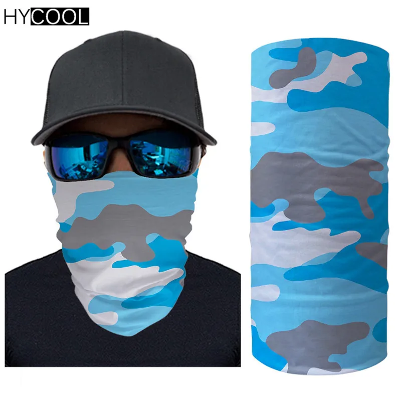 

HYCOOL Magic Scarf Camouflage Polyester Scarves Face Dust Mask Outdoor Sport Cycling Bandanas Camping Hiking Washable Headwear