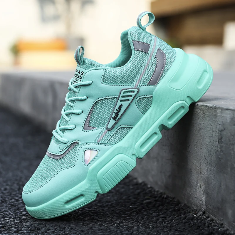 

Spring Sneakers Men Outdoor Jogging Sport Shoes Mesh Fashion Breathable Tourism Casual Lightweight Training Running Tennis Shoes