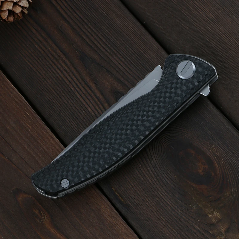 Складной нож Green thorn F3Ns практичный складной клинок из углеродного волокна и