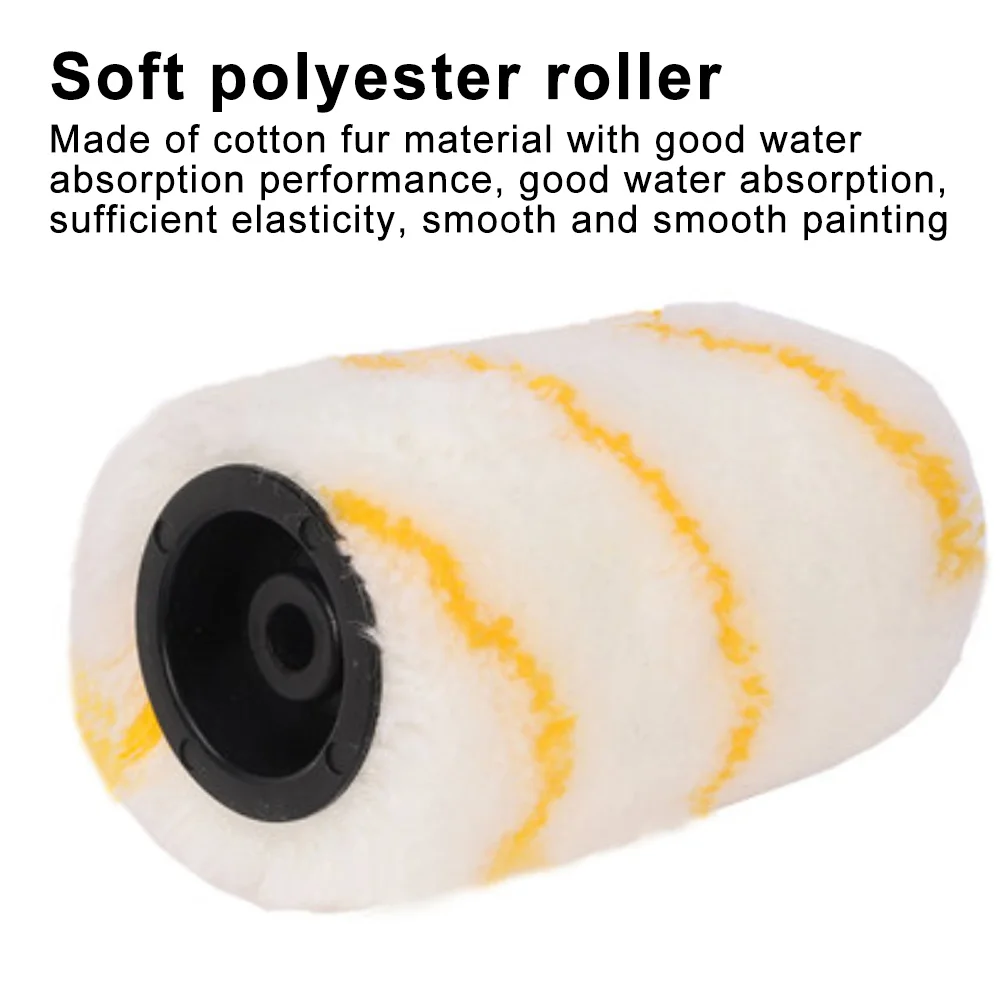 

Clean-Cut Paint Edger Roller Brush Multifunctional Roller Paint Brush Clean-Cut Paint Edger Wall Painting Roller Brush Set