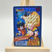 son goku big event bronzing flash card second play 18 game cards comic card collection hobbies gifts for children