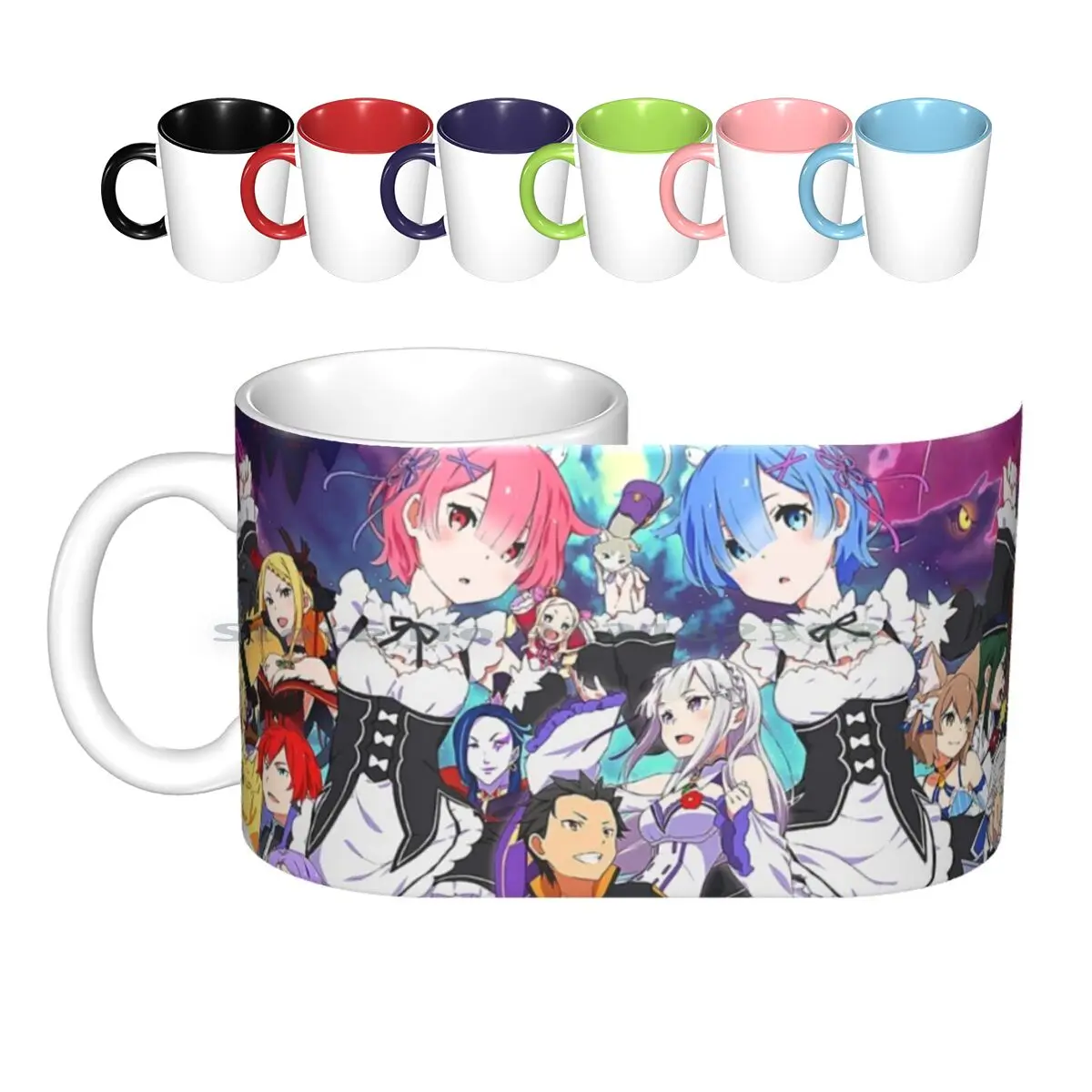 

4k Characters From Re : Zero Ceramic Mugs Coffee Cups Milk Tea Mug Re Zero Re Zero Re Zero Re Zero Re Zero Re Zero Re Zero Re