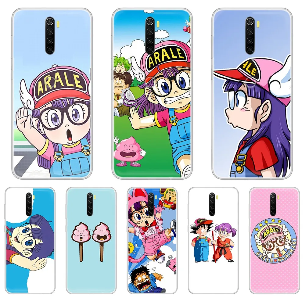 Dr. Slump Arale японский мультяшный красивый прозрачный чехол-накладка для телефона