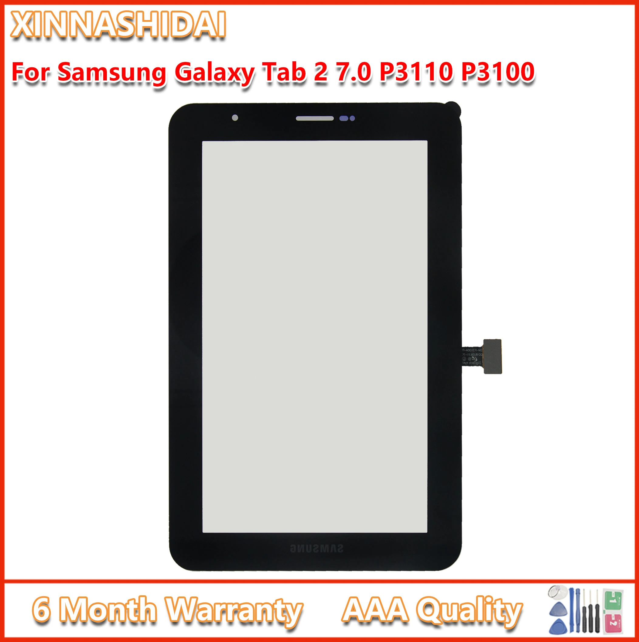 7 дюймовый сенсорный экран для Samsung Galaxy Tab 2 10. 0 P3100 P3110 дигитайзер Tab2 GT стеклянный