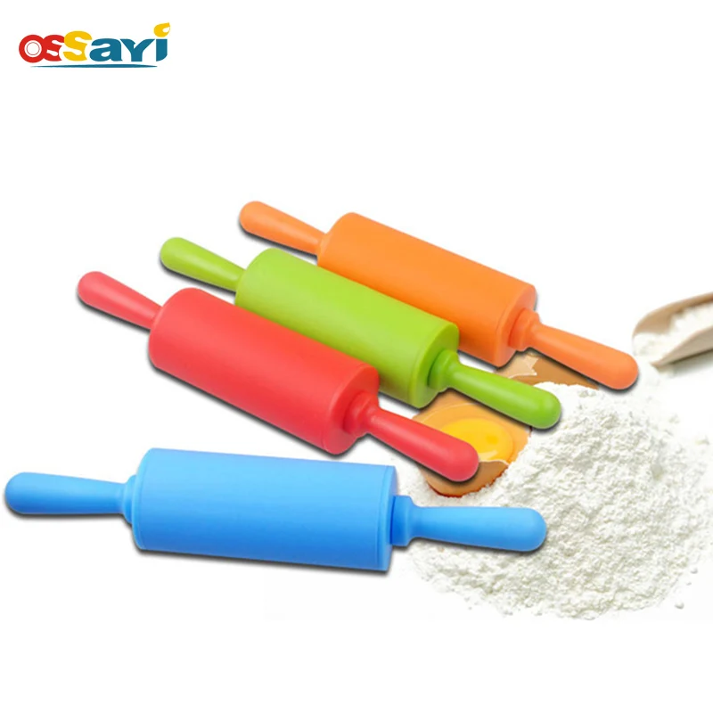 1 шт./компл. силиконовая скалка для теста ролик небольшого размера инструменты