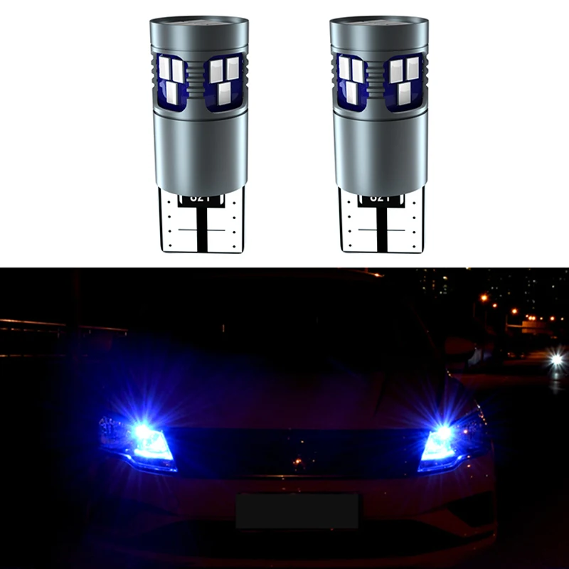 2 шт. Автомобильные светодиодные габаритные огни T10 W5W Canbus для Mercedes Benz C Class W205 GLC GLA