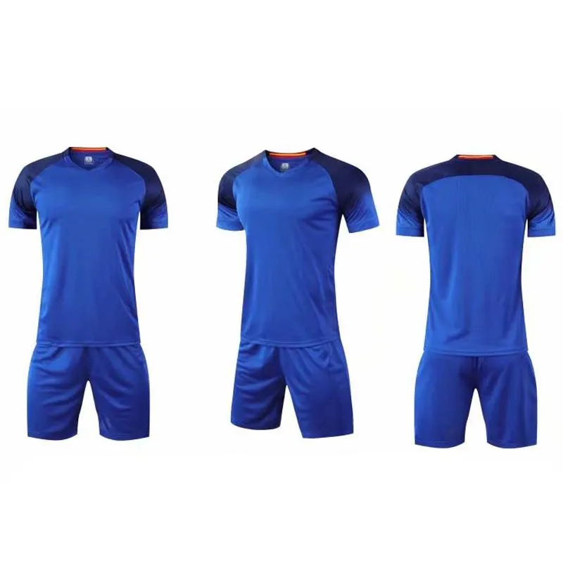 Сезон 20/21 мужские детские однотонные зеленые футбольные спортивные униформы