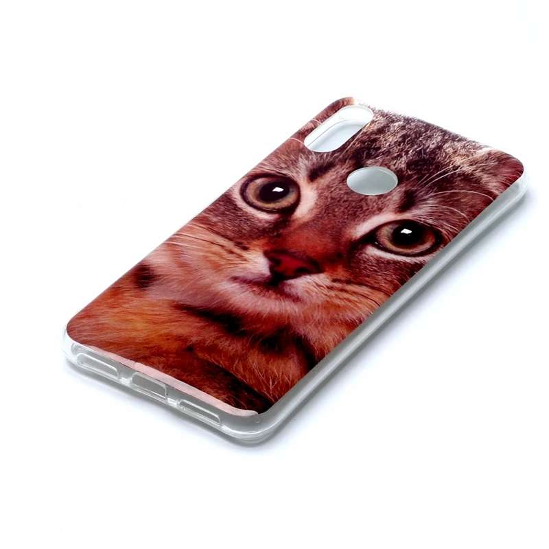Мягкий чехол из ТПУ для Xiaomi Redmi Note 7 милый кот единорог мягкая задняя крышка Etui Xiomi |