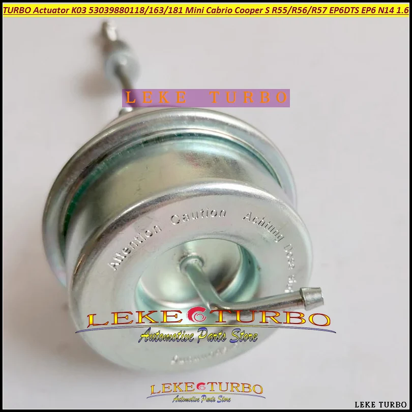 Турбопривод K03 53039700118 53039880181 53039880163 7595678 7595351 для Mini Cooper S R55 R56 R57 EP6DTS EP6 DTS