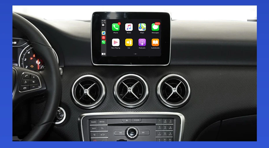 Автомобильная коробка CarPlay Android с поддержкой зеркальной связи мультимедийная