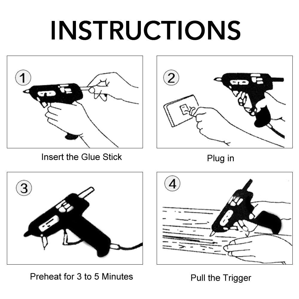 Клеевой пистолет промышленный беспроводной клеевой постоянного тока
