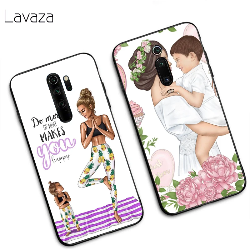 Mom and baby child Soft Case for Xiaomi A3 9T Pro CC9E Mix 2S MAX3 Redmi 7A K20 Note8 Cover |
