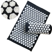 massager cushion acupuncture sets relieve stress back pain acupressure matpillow massage mat rose spike massage and relaxation