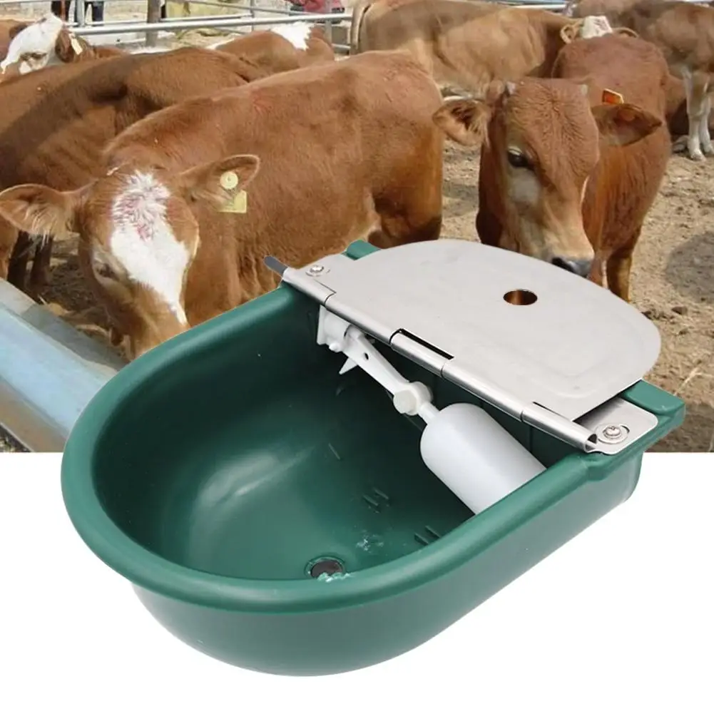 4L Float-ball Water Bowl Type Feeder Dispenser for Sheep Dog Horse Cow Goat | Дом и сад