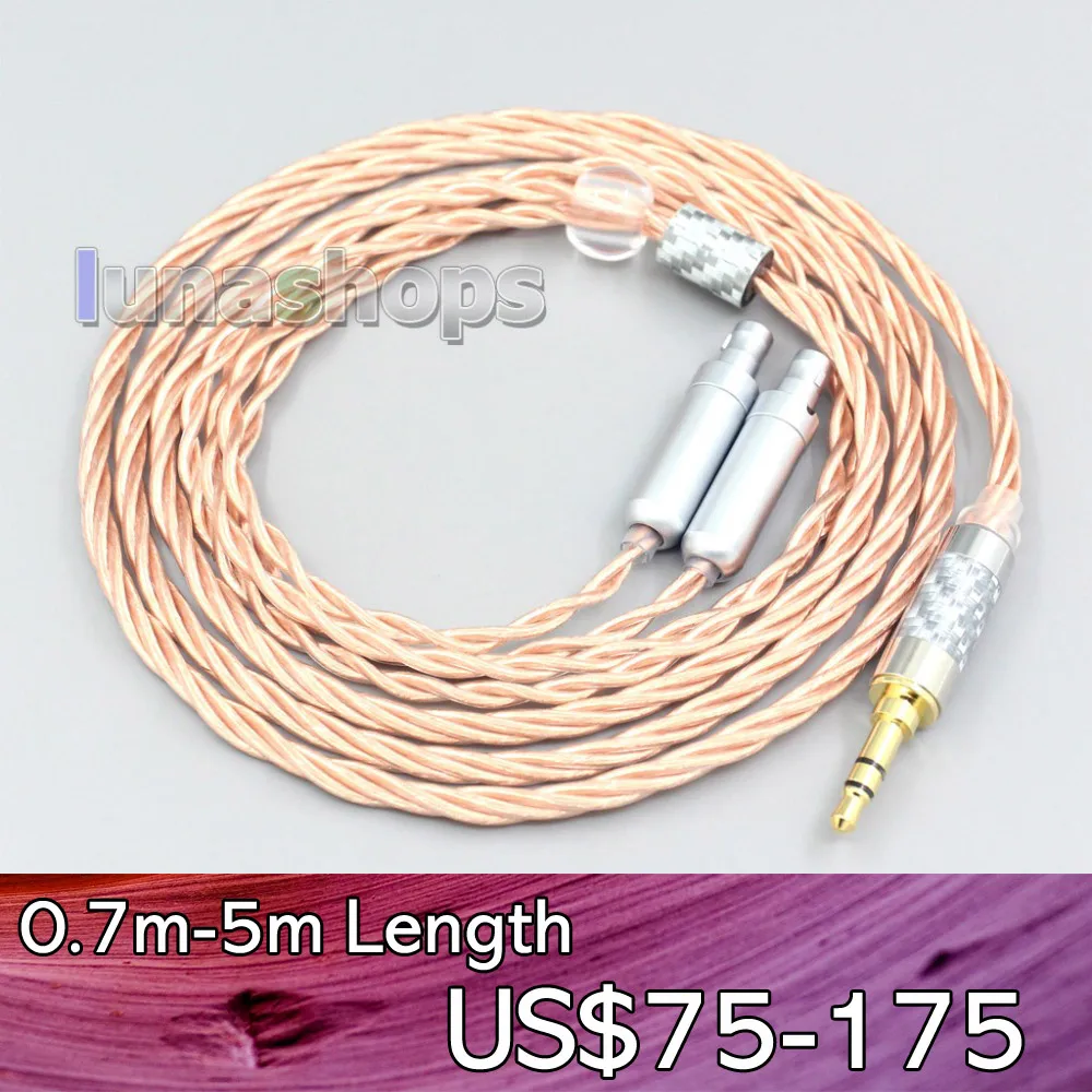 

Защитный коаксиальный кабель LN007175 OCC для наушников Sennheiser HD800, HD800s, HD820s, HD820, Enigma, акустика Dharma D1000