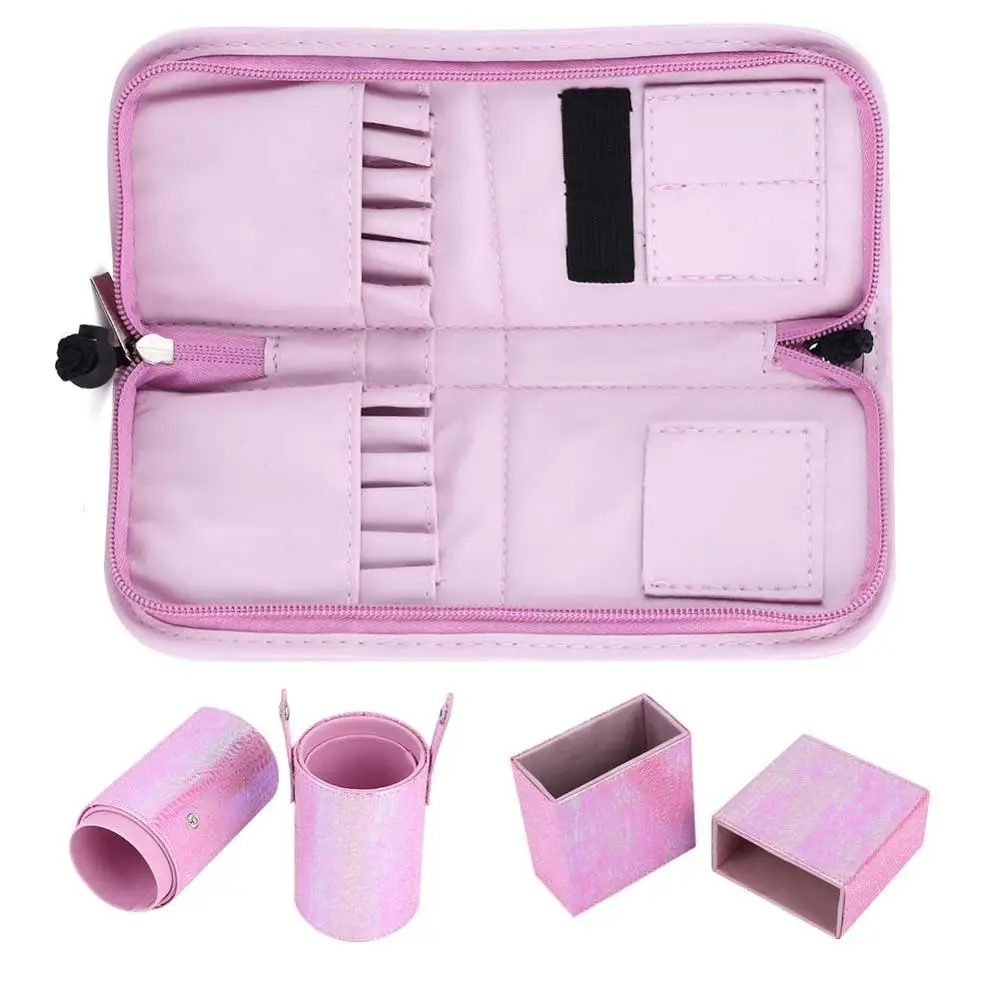 Косметические кисти для ногтей держатель ручки кейс Органайзер сумка