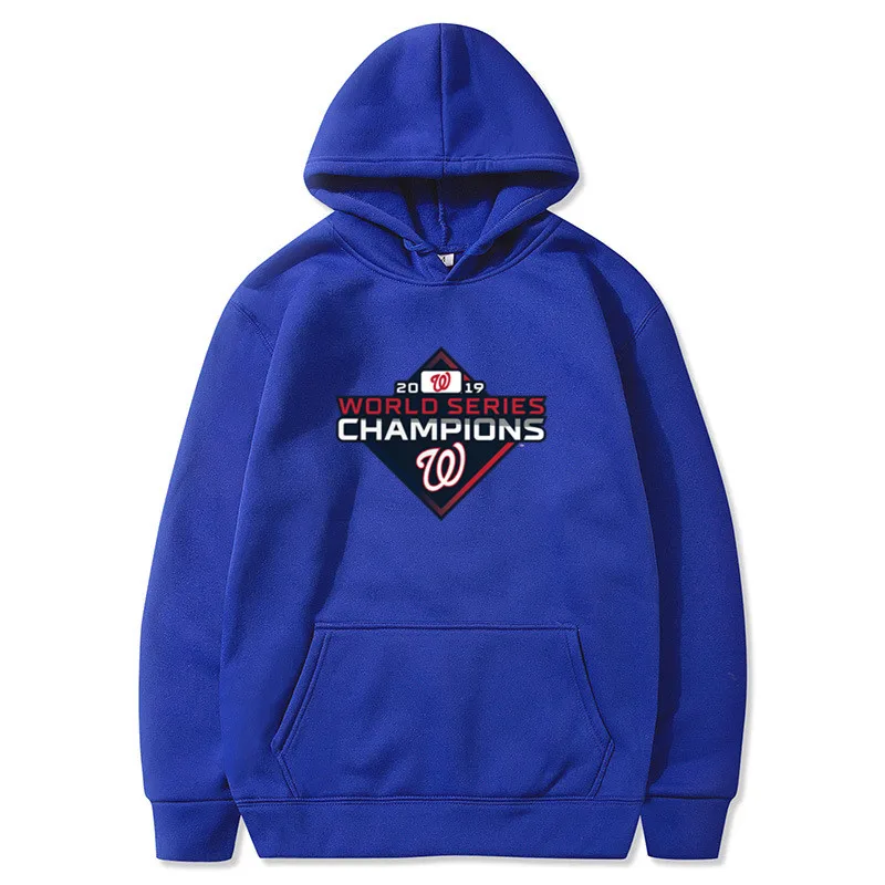 Hoodies Men women Nationals world series champions Hoody Male Long Washington Men's Sweatshirt Mens hip hop