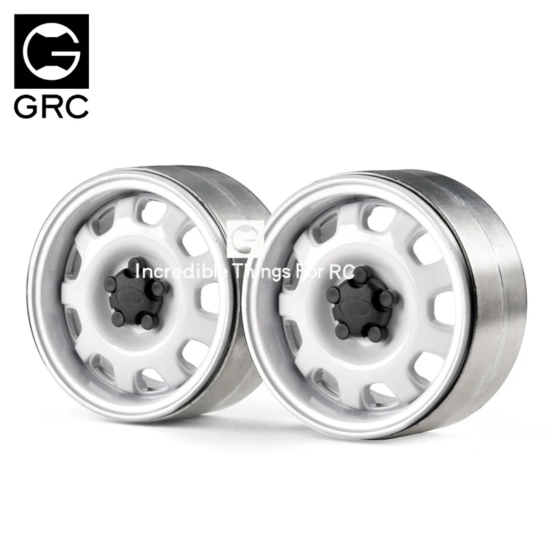 

Grc 1.9 "metal Hub G10 Simulated Climbing Car Tire Clamp Hub, Suitable For 1/10 Rc Cra Axial Scx10 90046 Trx4 Defender Trx6