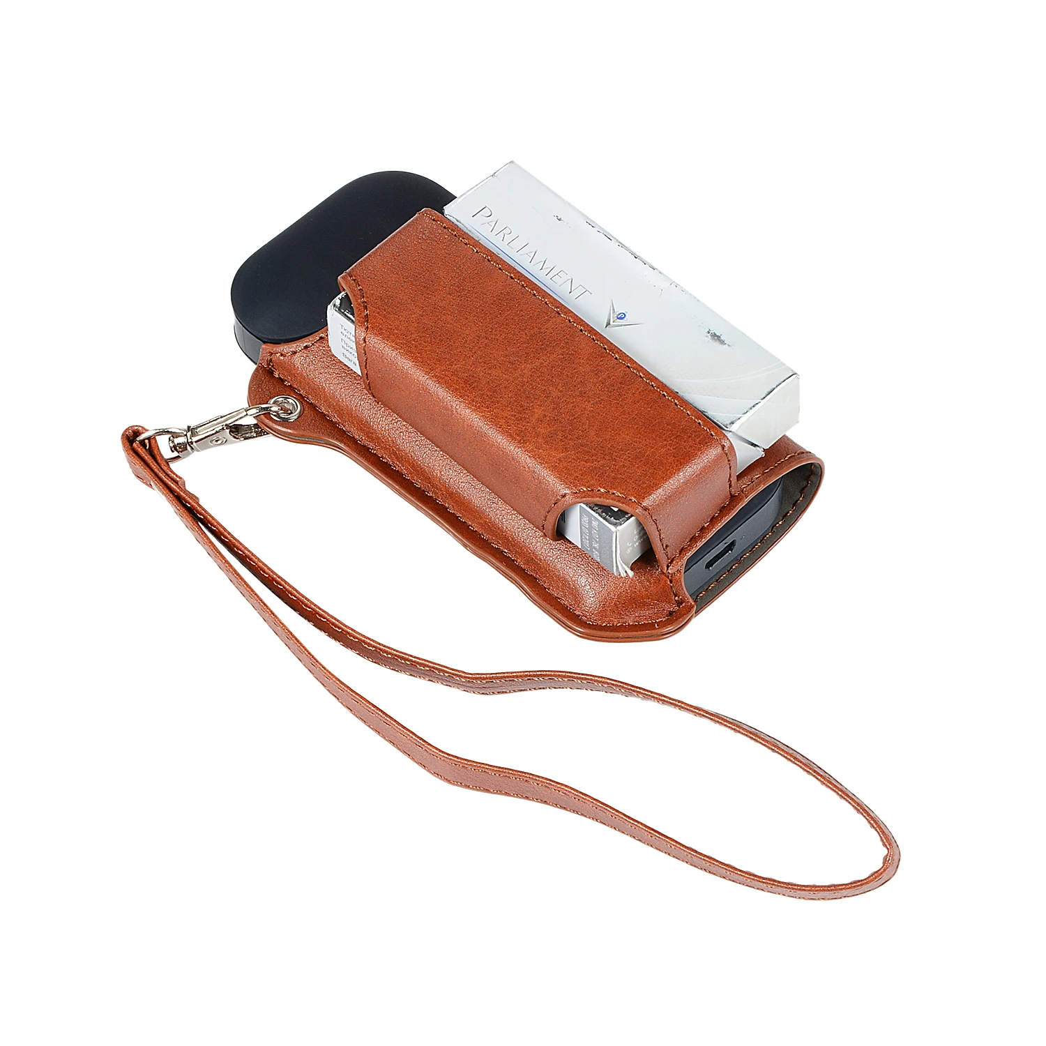 Портативный 2 в 1 из искусственной кожи чехол для хранения электронной сигареты