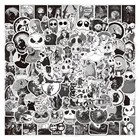 Классические черно-белые наклейки Кошмар перед Рождеством, 103050 шт., наклейки для ноутбука, гитары, скейтборда, подарки, игрушки, наклейки, оптовая продажа