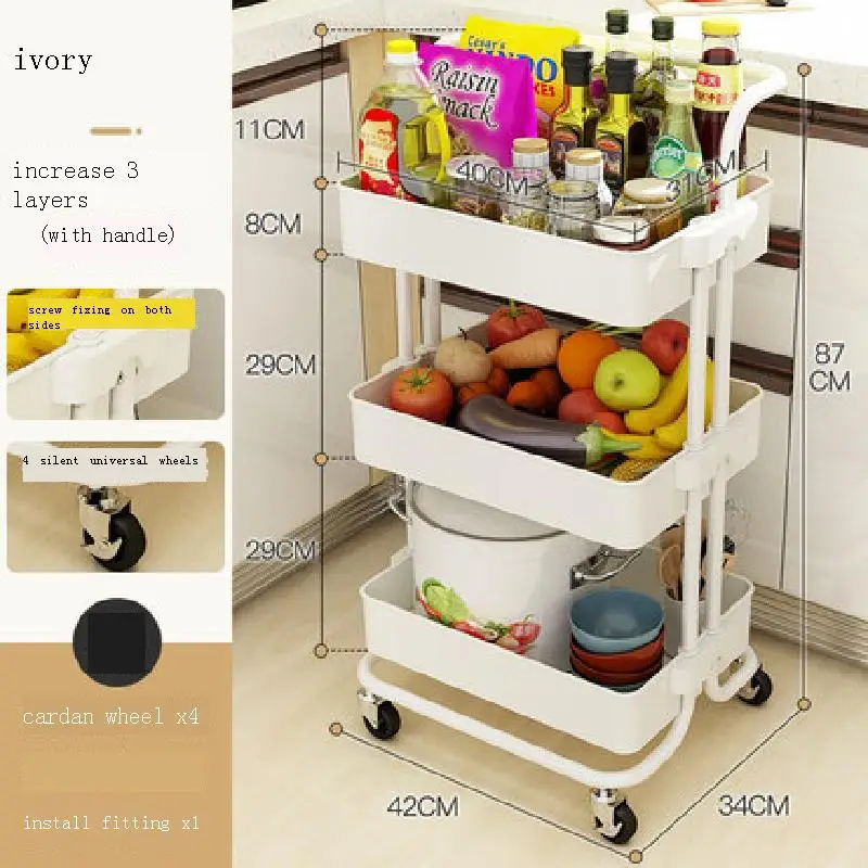 

Room Sponge Raf Mensole Home Repisas Paper Towel Holder Estantes Spice Kitchen Storage Trolleys Prateleira Organizer Rack