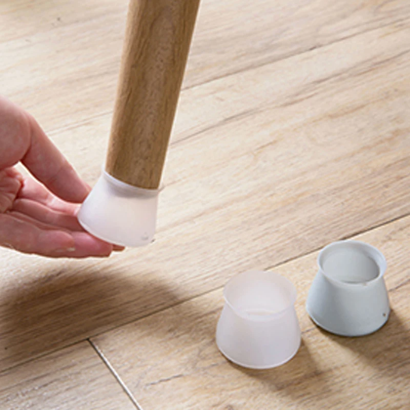 4 шт. силиконовые мебельные прокладки чехлы для стульев диванов и столов