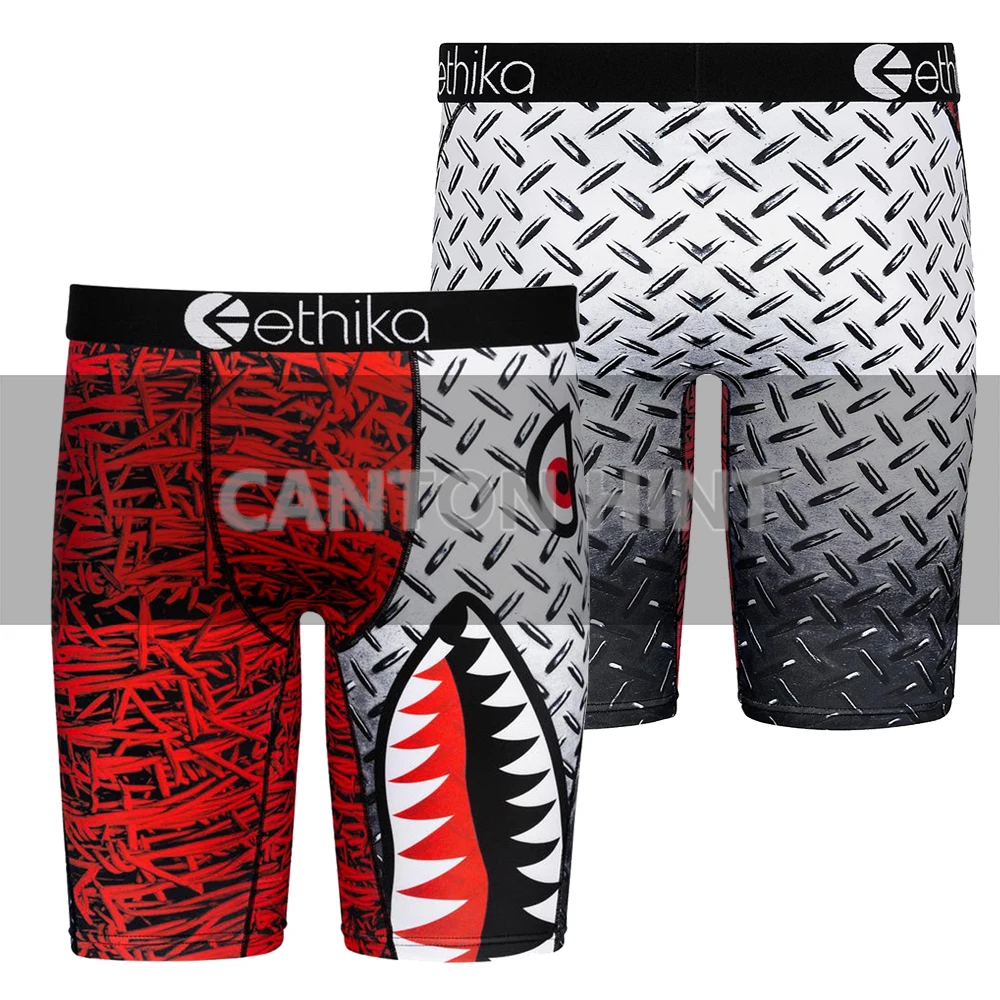 

Canton Hint Ethika Steel plate men underwear red boxers briefs ethika wholesale vendors