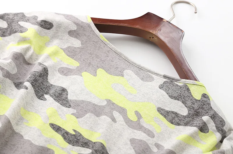 Пижама женская с коротким рукавом тонкая большого размера круглым вырезом