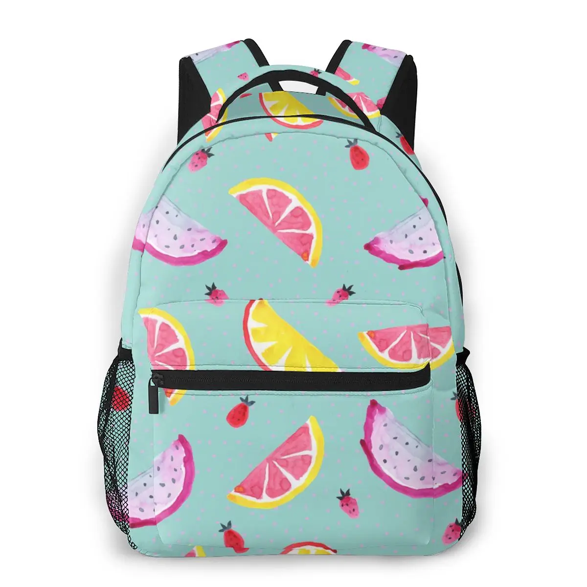 

OLN Backpack Women Shoulder Bag For Teenage Girls Tropical Exotic Fruit Watercolor Bagpack Female Ladies School Backpack