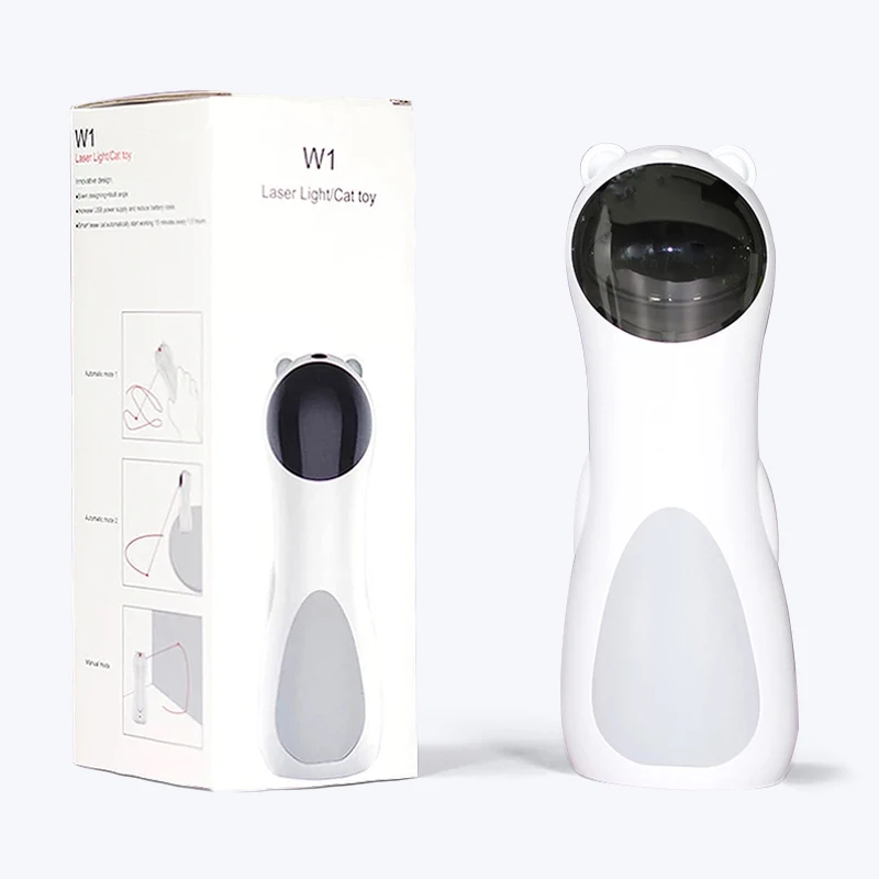 

Automatic Cat LED Laser Toys Interactive Smart Teasing Pet Funny Handheld Toy Multi-Angle Cat Exercise Training Entertaining Toy