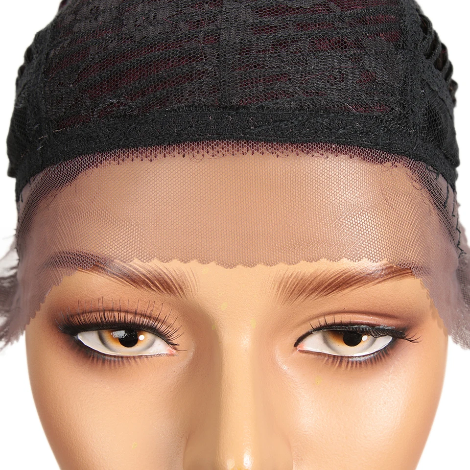 Короткий парик Joeder из натуральных волос с Омбре цвет ed бразильские человеческие