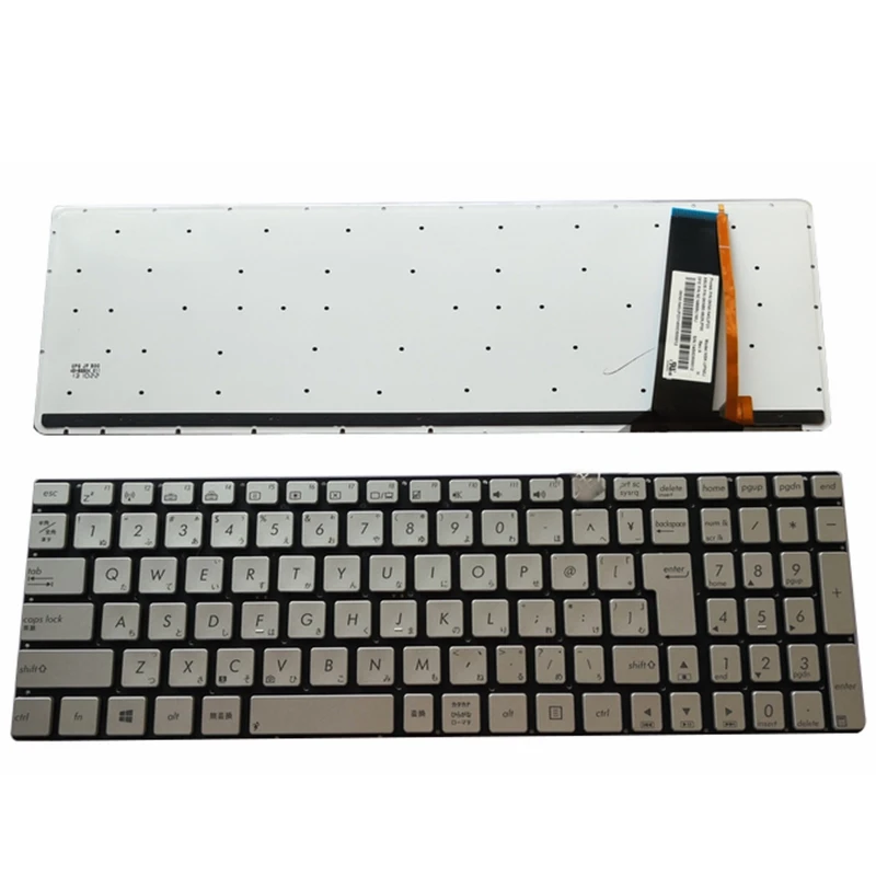 США/RU/JP клавиатура для ноутбука ASUS N56 N56V U500VZ N76 R500V R505 N550 N750 Q550 R501VZ R514JR R701VB с