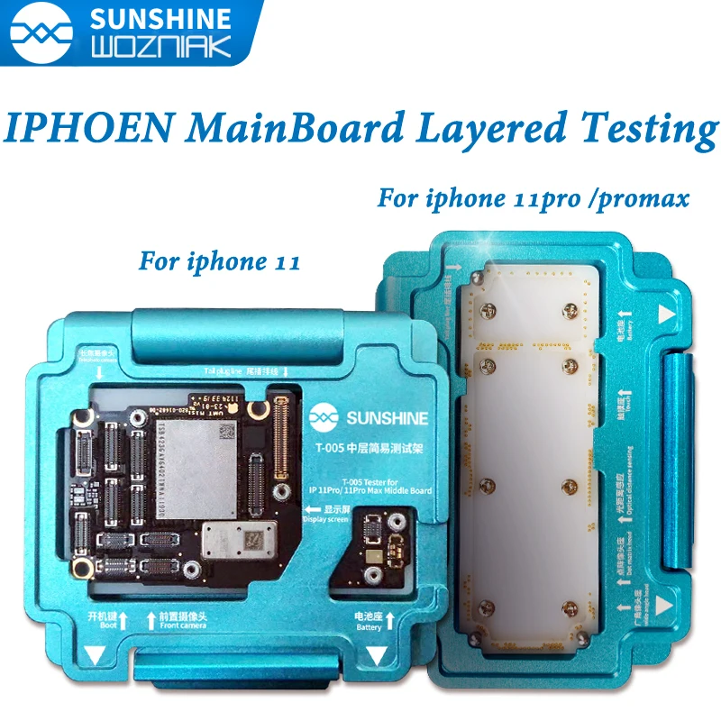 Материнская плата SUNSHINE многослойная испытательная рама для IPhone11 11 PRO MAX Сварочная