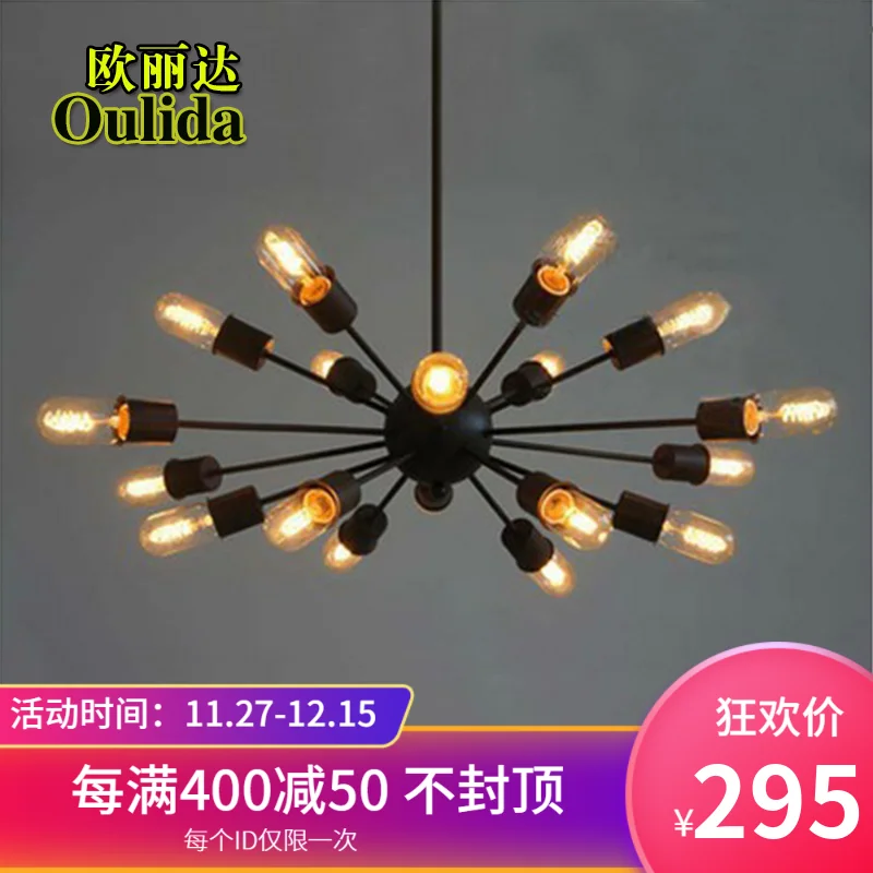 Luminaria деко дом Железный светодиодный подвесные светильники Ресторан Дом