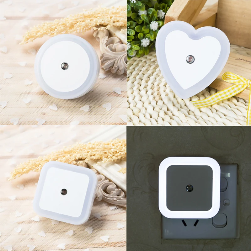 Светодиодный Ночной светильник с датчиком энергосберегающая лампа светодиодный